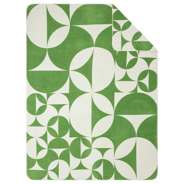 Ibena Dimal Luxury Blanket - Green