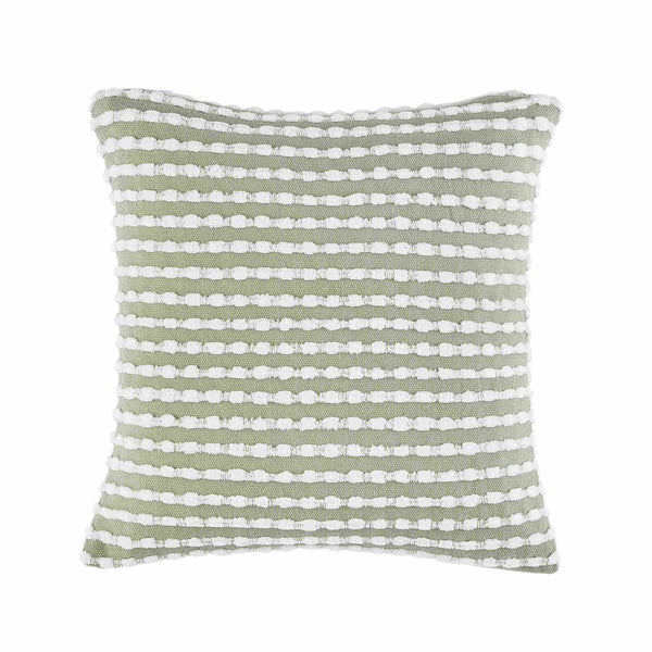 Catherine Lansfield Stab Stitch Cushion - Sage