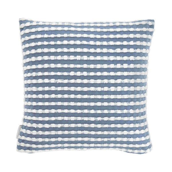 Catherine Lansfield Stab Stitch Cushion - Blue