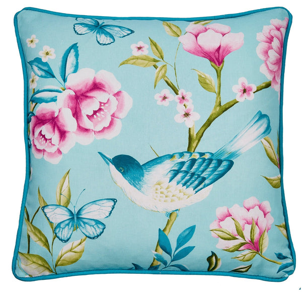 Dreams & Drapes Amelle Outdoor Cushion - Blue