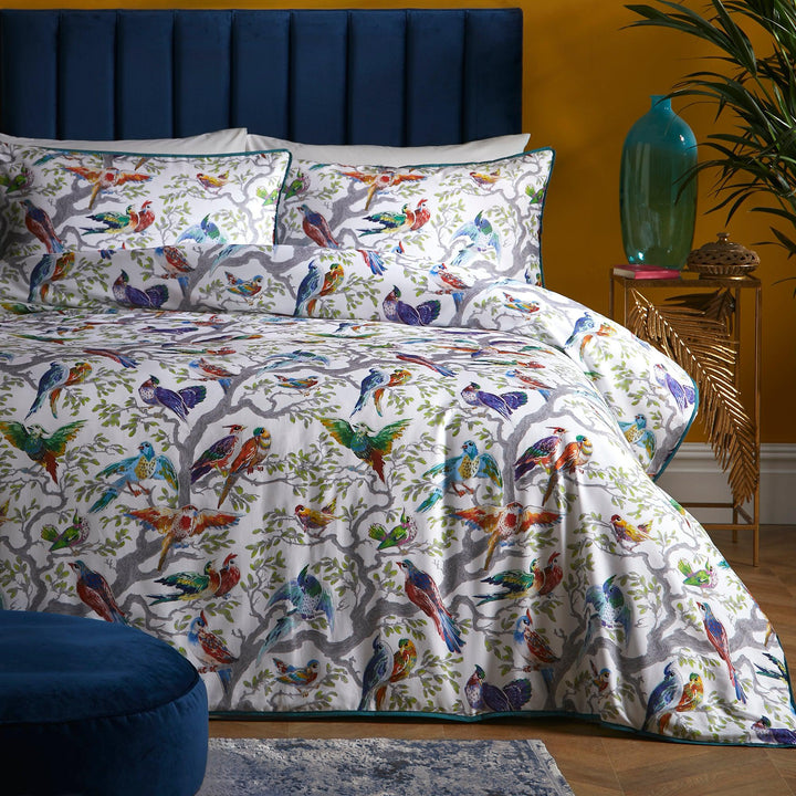 Laurence Llewelyn-Bowen Birdity Absurdity Duvet Cover Set - Multi