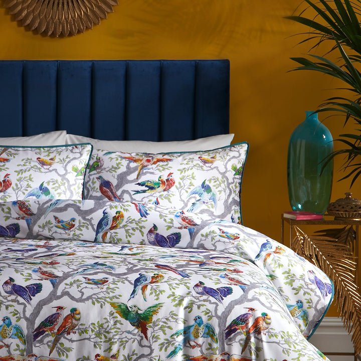 Laurence Llewelyn-Bowen Birdity Absurdity Duvet Cover Set - Multi