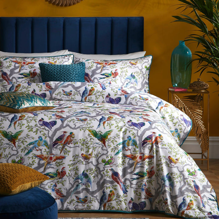 Laurence Llewelyn-Bowen Birdity Absurdity Duvet Cover Set - Multi