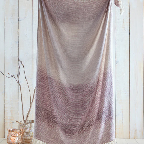 Drift Home Bretton Throw - Mauve