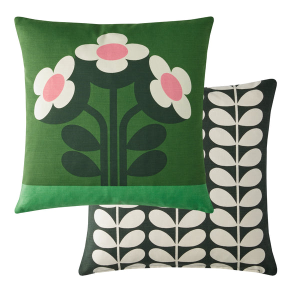 Orla Kiely Buttecup Cushion - Pine