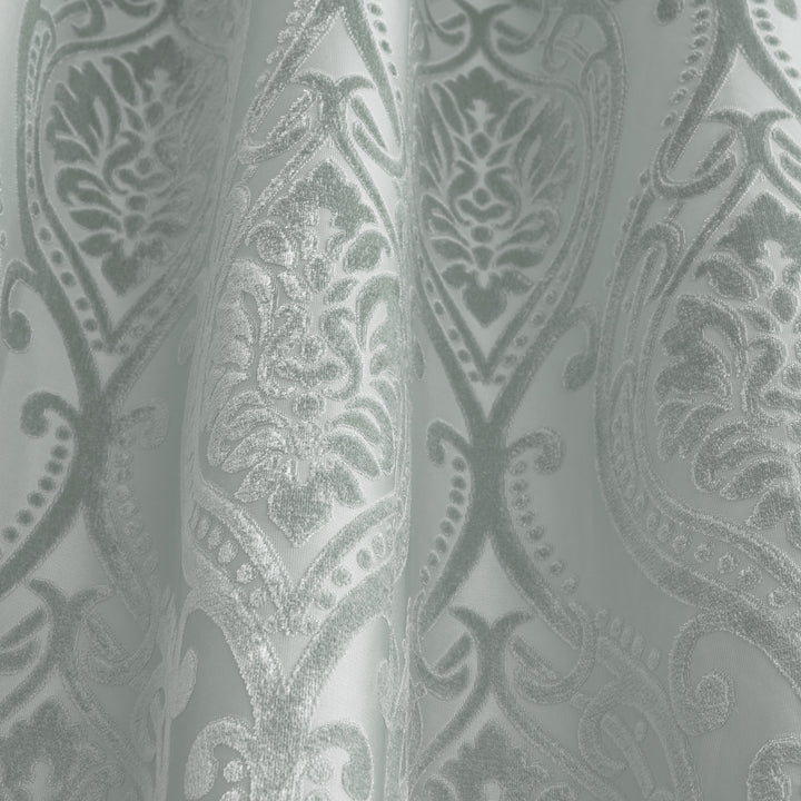 Curtina Chateau Eyelet Curtains - Duck Egg