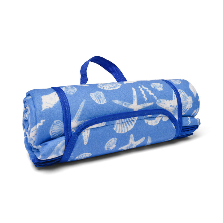 Fusion Coastal Bay Picnic Blanket - Blue