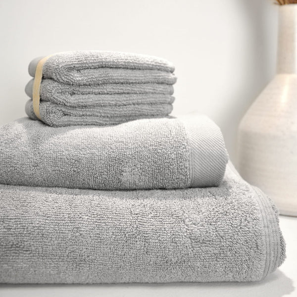 Drift Home Abode Eco Hand Towel - 2 Pack 50 x 90cm Grey