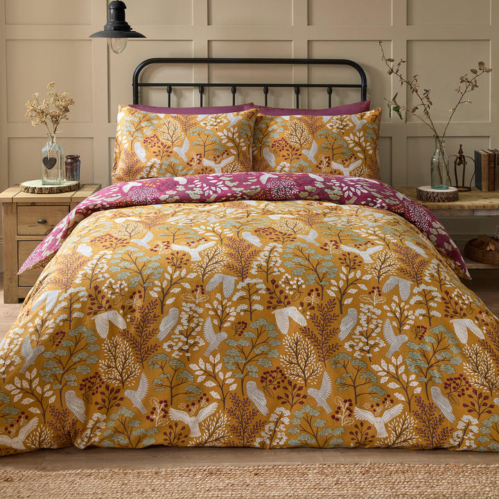 D & D Lodge Enchanted Duvet Cover Set - Gold