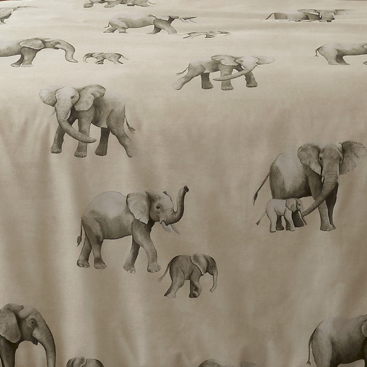 Fusion Ella the Elephant Duvet Cover Set - Natural