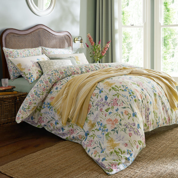 Laura Ashley Elston Garden Duvet Cover Set - Multi