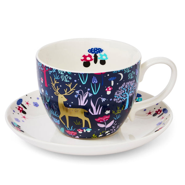 Enchanted Christmas Cup & Saucer Set