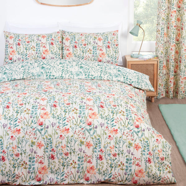 Sundour Amaryllis Duvet Cover Set - Multi