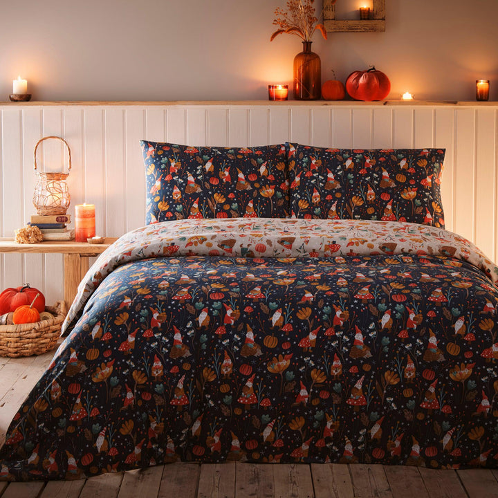 Fusion Snug Gonks & Friends Duvet Cover Set - Natural