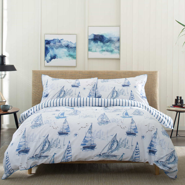 Lobster Creek Solent Duvet Cover Set