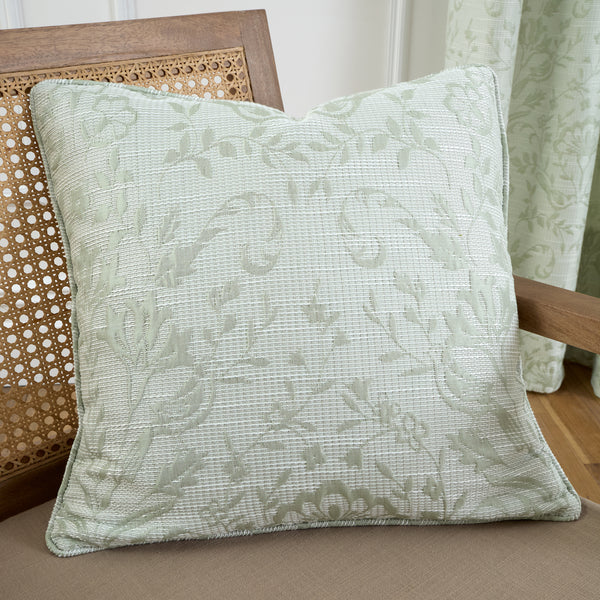 Curtina Marple Cushion - Sage Green