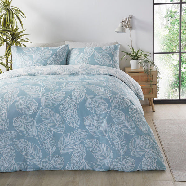 Fusion Matteo Duvet Cover Set - Duck Egg