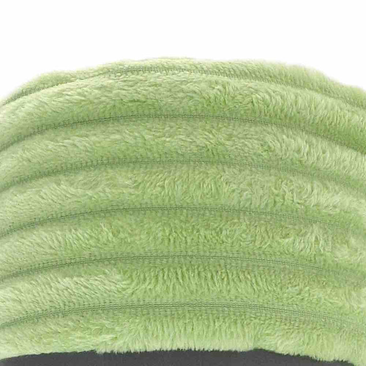 Ribbed Coral Fleece Throw - Natural