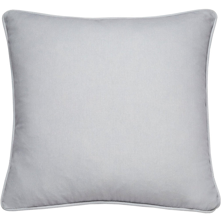 Fusion Plain Dye Cushion - Silver