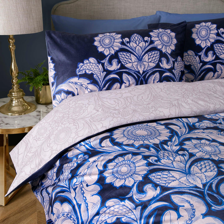 Laurence Llewelyn-Bowen Romilly Duvet Cover Set - Blue