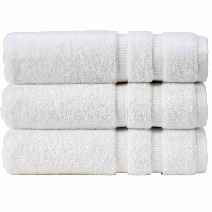 Christy Signum Combed Cotton Towel - White