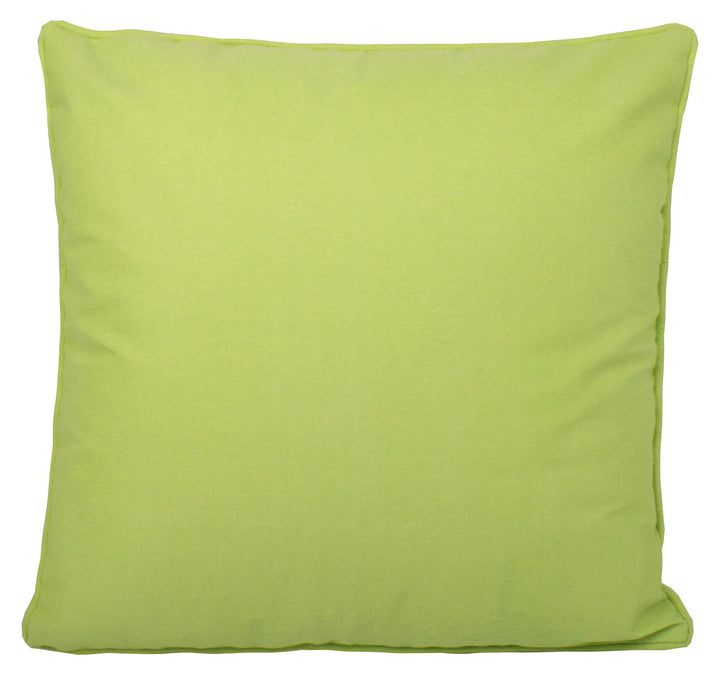 Fusion Plain Outdoor Cushion Cover - Lime