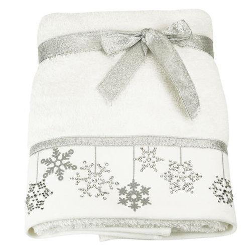 Bellissimo Baubles Xmas Festive Hand Towel