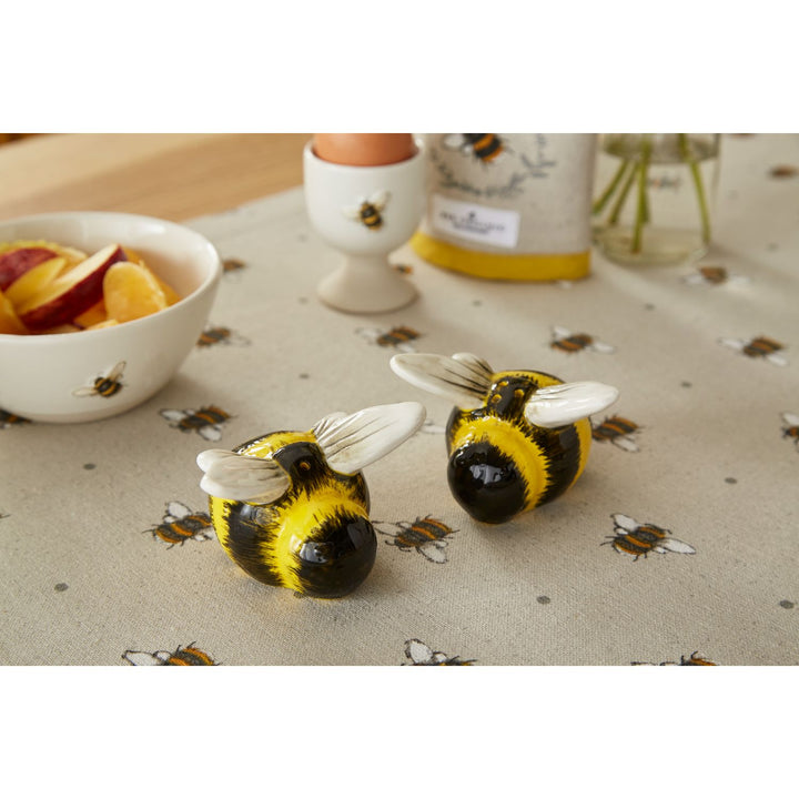 Bumble Bees Ceramic Salt & Pepper Shaker Set