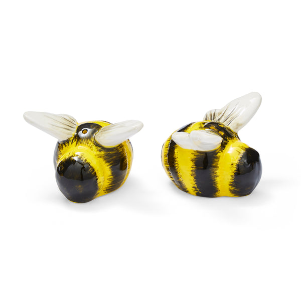 Bumble Bees Ceramic Salt & Pepper Shaker Set