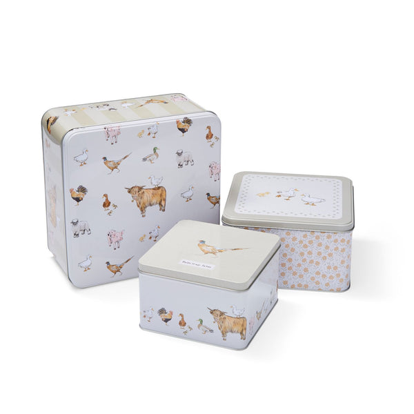 Buttercup Farm Set of 3 Cake Tins