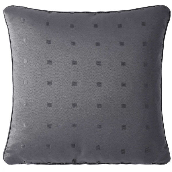 Madison Faux Silk Cushion Cover - Charcoal-Williamsons Factory Shop