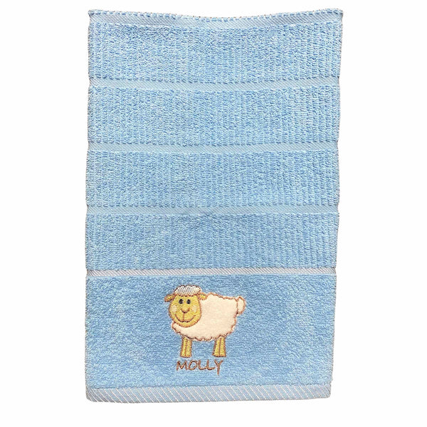 Molly Sheep Kitchen Towel Blue