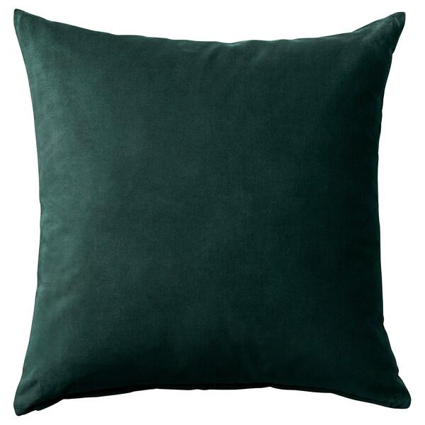 Opulence Velvet Filled 18" Cushion - Bottle Green