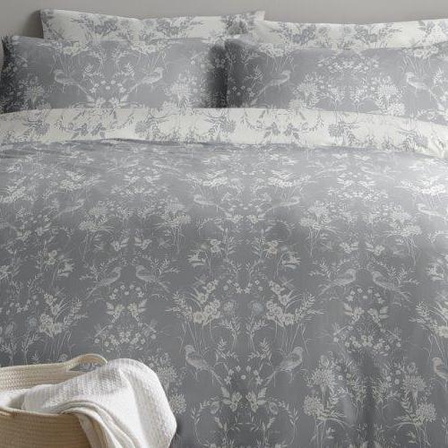 Woodland Duvet Set Grey Williamsons Factory Shop